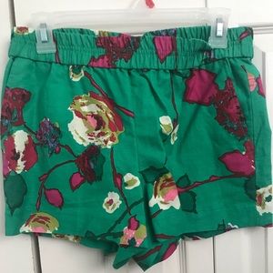 J.Crew Cloth Floral Shorts NWT